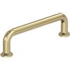 Amerock | Tirante per armadietti | Champagne dorato | 96 mm (96 mm) | Fattore | Hardware per cucina e bagno | Hardware per mobili
