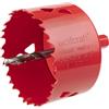 wolfcraft Sega a tazza BIM I 5494000 I Per materiali per costruzioni a secco, legno, plastica e metalli, profondità di taglio 40 mm