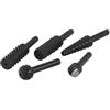 wolfcraft Set di raspe e frese, 5 pezzi I 2540000 I Per preparare incavi e per una rapida asportazione di materiale - Made in Germany