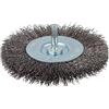 wolfcraft Spazzola a disco con filo d'acciaio I 8471000