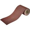 wolfcraft Rotolo di carta abrasiva autoadesiva wolfcraft, 4 m x 115 mm I 1740000 I grana 80 I per legno e metallo I per levigatrici orbitali e levigatrici manuali