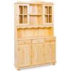 Inter Link Credenza 2 ante e 3 cassetti Naturale Toscana