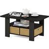 Furinno Tavolini, Espresso/Brown