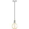 Eglo lampada a sospensione Yorth, 1 fiamma, vintage industrial, acciaio