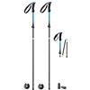 Ferrino Ortles, Bastoncini da Trekking Azzurro, 115-135 cm - Piegato 40 cm