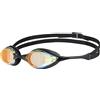 ARENA Cobra Original Swipe Mirror Occhialini Nuoto da Gara Unisex Adulto, Occhialini Piscina con Lenti a Specchio, Anti-Appannamento Protezione UV, 4 Ponti Nasali Intercambiabili