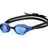 ARENA Cobra Core Swipe Occhialini Nuoto da Gara Unisex Adulto, Occhialini Piscina con Lenti Curve, Anti-Appannamento, Protezione UV, 5 Ponti Nasali Intercambiabili