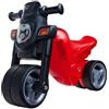Big Sport Bike Bike Bicicletta Bicicletta Rosso - Bicicletta per bambini con pneumatici larghi, robusta, elevata resistenza al ribaltamento, seduta a basso livello, portata fino a 25 kg, per bambini a