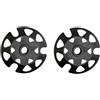 Ferrino, copia rotelle ricambio per bastoncini da trekking, diametro 10 cm, nero