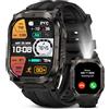 KOSPET Tank M4C Smartwatch Uomo con GPS, Autonomia 15 Giorni, 5ATM e IP69K