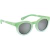 BÉABA, Occhiali Da Sole Per Bambini 2-4 Anni, Protezione 100% UV - CAT 3, Protezione Laterale, Comfort Ottimale, Aste Regolabili A 360°, Adattabili Alla Vista, Collezione Retro, Happy Rainbow Green
