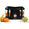BÉABA - Babycook Duo, Cuocipappa Omogeneizzatore, Cottura a Vapore Rapida in 15 Minuti, Capacità XXL 2200 ml, Robot per Pappe 4 in 1, Neonato e Bambino, Nero