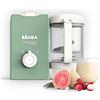 Béaba BEABA, Babycook Express, Robot Baby 4 in 1 Frullatore, Cottura Express 15 min, Miscelazione personalizzata, Cottura a Vapore Dolce e Sano, Scongelamento, Texture omogenea, Capacità 1.250 ml, Verde