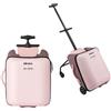 Béaba & Micro Mobility, Valigia Da Cabina 2 In 1 Con Seduta Per Bambino, Da 4 Anni, Evolutiva, Ampia Apertura, Capacità 22L, Scomparti Multipli, Pratica, Luggage Eazy, Marshmallow