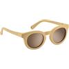 BÉABA, Occhiali Da Sole Per Bambini 2-4 Anni, Protezione 100% UV - CAT 3, Protezione Laterale, Comfort Ottimale, Aste Regolabili A 360°, Adattabili Alla Vista, Collezione Retro, State Gold