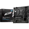 MSI PRO B760M-P DDR4 Scheda Madre Micro-ATX - Supporta Intel 12° & 13° Gen, LGA 1700 - DDR4 Memory Boost 4800+MHz/OC, PCIe 4.0 x16 Slot, M.2 Gen4 Slots, various