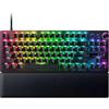 Razer Huntsman V3 Pro TKL - PC Tastiera ottica analogica tenkeyless per esport (Modalità Attivazione Rapida, Metodo di pulsazione/Snap Tap, Quadrante digitale multi-funzione) US-Layout | Nero