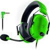 Razer BlackShark V2 X - Cuffie E-Sport cablate multipiattaforma (Cuffie cablate con driver da 50 mm, cancellazione del rumore per PC, Mac, PS4, Xbox One e Switch) Verde