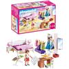 PLAYMOBIL Dollhouse 70208, Camera da letto con angolo per cucito, Con effetti luminosi, Dai 4 anni
