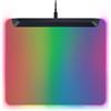 Razer Firefly V2 Pro - Tappetino per mouse da gioco retroilluminato RGB - Porta USB integrata (illuminazione LED a 15 zone, superficie strutturata micro-incisa, cavo USB-C staccabile) Nero