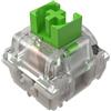 Razer Pacchetto di interruttori Meccanici - Interruttore Clicky Verde (Ottimizzato per Il Gioco, Durata di 100 Milioni di Tasti, Connettori Versatili a 3 Pin)