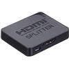PremiumCord Premium Cord - Splitter HDMI a 2 Porte, 3D, 4 K x 2 K, Full HD con Alimentazione USB