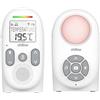CHILLAX - Baby monitor Audio CB260 - DECT - Schermo LCD - VOX Mode & Eco - Sensore temperatura con alert - Indicatori suono - Portata 340m - Luce notturna & 5 ninnenanne - Autonomia 13h - WalkieTalkie