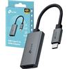 TP-Link UA520C Adattatore HDMI USB-C 4K@60Hz, compatibile con macOS, Windows, iPadOS, iOS, Android, Linux e Chrome OS, non compatibile con iPad Pro 2021, cavo intrecciato 100 mm
