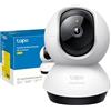 Tapo C220 2K 4MP Telecamera WiFi Interno Videocamera Sorveglianza 360° PTZ | Telecamera per Bambini/Animali, Panoramica e Inclinazione, Visione Notturna, Alexa, Google Assistant, MicroSD fino a 512GB