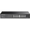 MERCUSYS TP-Link Mercusys MS116GS Switch Gigabit 16 Porte, Montaggio Desktop o Rack, Plug & Play, Priorità del Traffico, Prevenzione Loop, Modalità di Isolamento, Funzionamento Silenzioso, Case in Metallo