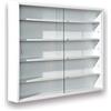 Inter Link Vetrina da collezione per figurine bianca 80x60 cm