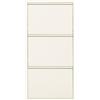 Kare Design Scarpiera Caruso, beige, 3 ante basculanti