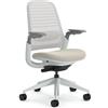 Steelcase Sedia da ufficio ergonomica: Series 1, supporto lombare, Beige