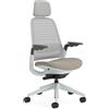 Steelcase Sedia da ufficio ergonomica: Series 1, con Poggiatesta, Truffle