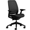 Steelcase Sedia da ufficio ergonomica: Series 2, supporto lombare, Onyx