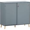 Schildmeyer Armadio scorrevole Rena 500 701789 Fjord, 100 x 41 x 92,6 cm