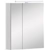 Schildmeyer Maxim 155031 - Armadio a specchio, 60 x 16 x 74,7 cm, colore: Bianco opaco