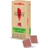 Gimoka - Capsule Compostabili Compatibili Nespresso, Gusto Forte - 100 Capsule