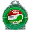 Oregon Filo per Decespugliatore - Filo in Nylon Tondo di Ricambio Universale per Tagliabordi e Decespugliatori Ideale per Giardinaggio e Fai da Te - Bobina da 2 mm x 127 m, Colore Verde (69-358-GR)