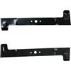 Oregon High-Lift Kit Lame di Ricambio per Tosaerba, Rotanti a Sinistra e Destra da 52 cm, Sostituisce Castelgarden 82004341/0 + 82004340/0 ed è Compatibile con Castelgarden, Honda e Altri