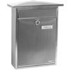 ARREGUI Home E5717 Cassetta Postale Individuale in Acciaio Inossidabile, Cassetta della Posta da Parete, Cassetta delle Lettere, Fondo Stretto, Dimensione M (DIN A4 e Riviste), Facile da Montare, Inox