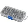 Electraline 61428 Kit Assortimento 200 Pezzi di Fusibili in Vetro, 20 pezzi ciascuno per 0.5A 1A 2A 3A 4A 5A 8A 10A 15A 20A