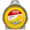 Oregon Filo per Decespugliatore - Filo in Nylon Tondo di Ricambio Universale per Tagliabordi e Decespugliatori Ideale per Giardinaggio e Fai da Te - Bobina da 3 mm x 56 m, Colore Giallo (69-370-YE)