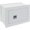 ARREGUI Ideal 5 271320 Cassaforte a muro con serratura a chiave, Cassaforte da incaso a parete per abitazioni, Facile da usare, 23 x 35 x 20 cm, 10 L