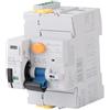 Electraline 87016 Interruttore differenziale, 40A, 1P+N, 30mA 2 mod. type A, riarmo automatico, Grigio