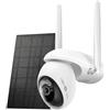 Tapo C665G KIT Telecamera Wi-Fi Esterno Senza Fili con Pannello Solare, 4K 8MP, con SIM 4G LTE, Pan/Tilt, Rilevamento AI Persone/Animali/Veicoli, Visione Notturna a Colori, Registrazione Continua 24/7