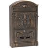 ARREGUI Residencia D-2151/B Cassetta Postale Individuale di Stile Classico in Alluminio, Dimensione M (DIN A4 e Riviste), Bronzo