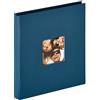 walther design album fotografico blu 400 foto 10x15 cm Album slip-in con ritaglio di copertina, Fun EA-110-L