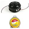 Oregon Lightning Load Pro Testina Universale e Filo da Taglio Tondo 2.4mm x 88m, Testina Tap and Go Bump Feed, Adatta alla maggior parte dei Decespugliatori ad Albero Dritto fino ai 33 cc