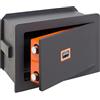 ARREGUI Plus C 181310 Cassaforte a muro con serratura certificata a chiave | Cassaforte da incaso a parete con Fondo Estensibile | Alto livello di sicurezza | 21 x 32 x 15/22 cm | 4 a 8 L